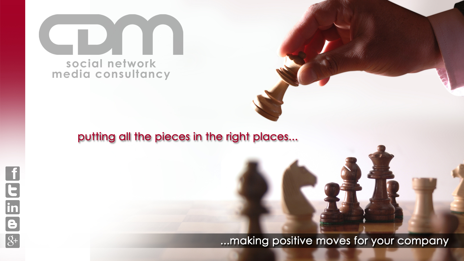 Corrie D Marketing chessboard artwork — putting all the pieces in the right places, making positive moves for your company