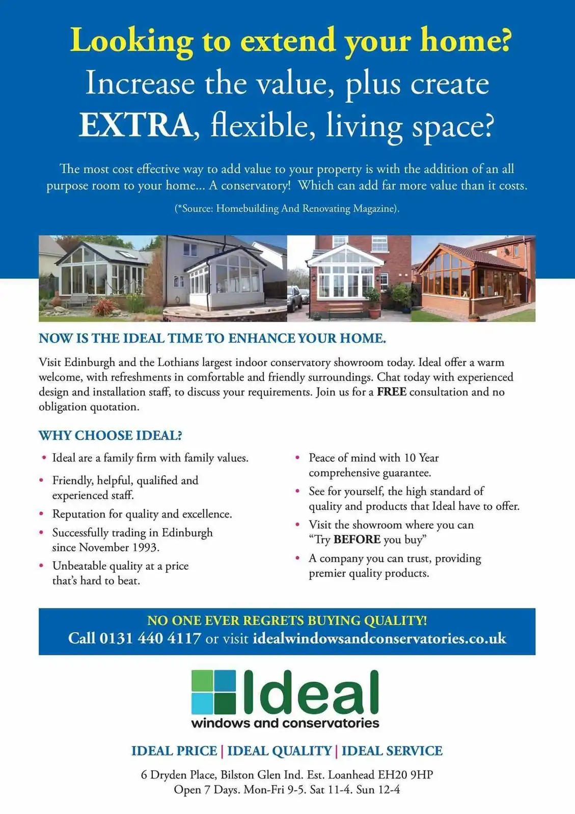 Corrie D Marketing Graphic Design Ideal Double Sided Flyer