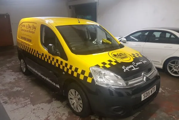 Corrie D Marketing Livery Van Wrap
