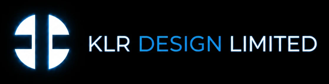 KLR Design Limited — new logo designed by Corrie D Marketing