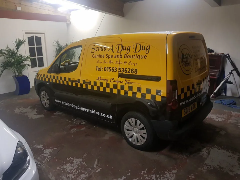 Corrie D Marketing Van Signage Livery Graphics Detailing Vehicle Wrap