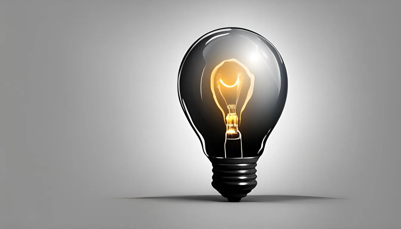 AI innovation lightbulb — Corrie D Marketing