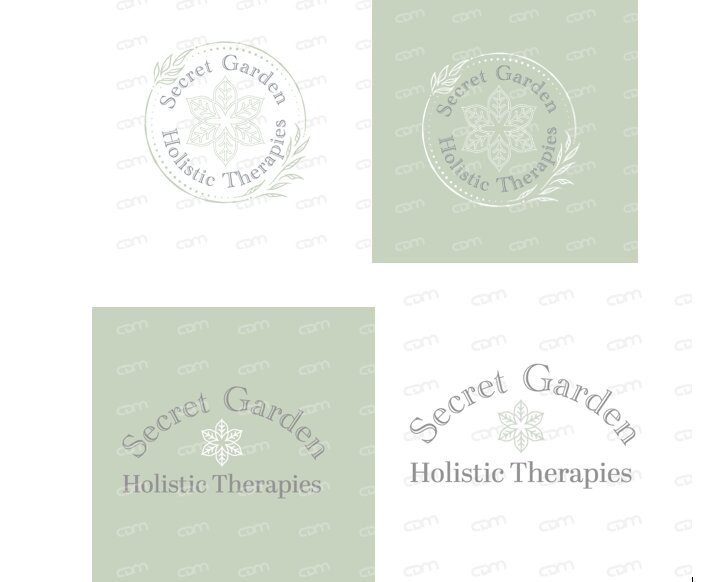 Corrie D Marketing Logo Design Concept For Secret Garden Holistic Therapies